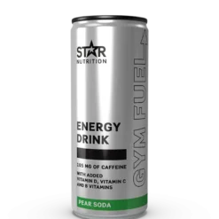 24 x Gym Fuel 330 ml Pear Soda