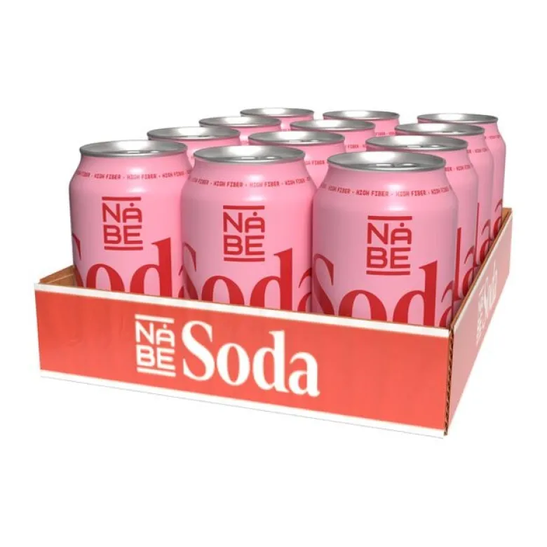 12 x NÅBE SODA 330 ml Pink Grapefruit