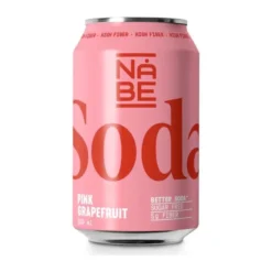 12 x NÅBE SODA 330 ml Pink Grapefruit