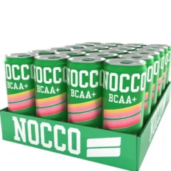 24 x NOCCO BCAA+ Koffeinfri, 330 ml Peachango