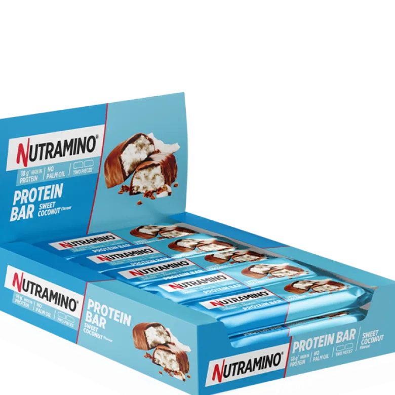 12 x Nutramino Proteinbar, 55 g, Coconut