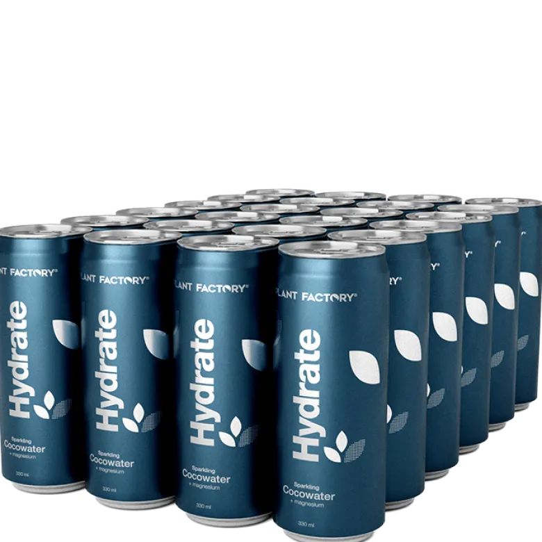 24 x Plant Factory Hydrate, 330 ml, Coco/Lime