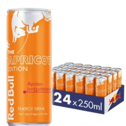 24 x Red Bull Energidryck, 250 ml, Apricot Edition
