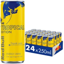 24 x Red Bull Energidryck, 250 ml, Tropical Edition 2026 2 kr pant