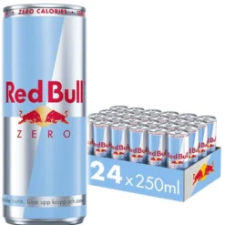 24 x Red Bull Energidryck, 250 ml, Zero