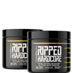 2 x Ripped Hardcore Fettförbrännare 90 Kapslar