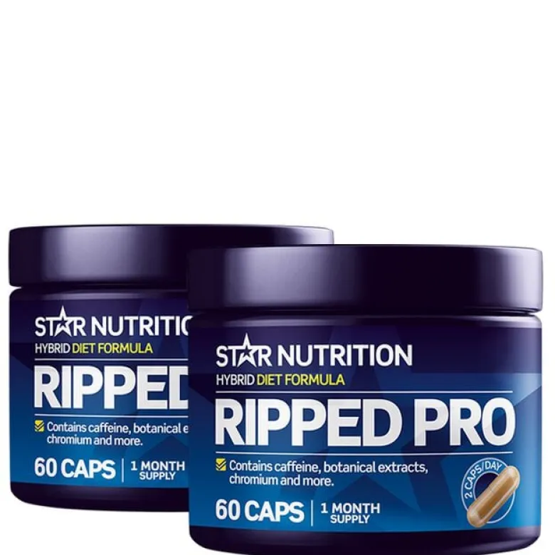 2 x Ripped Pro Fettförbrännare 60 Kapslar