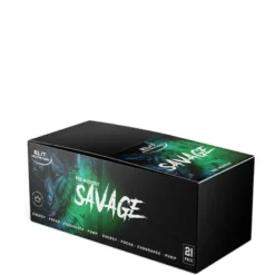 21 x Savage PWO Shot, 60 ml, Sour Apple