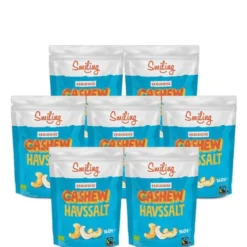 7 x Smiling Cashew Havssalt, 160 g