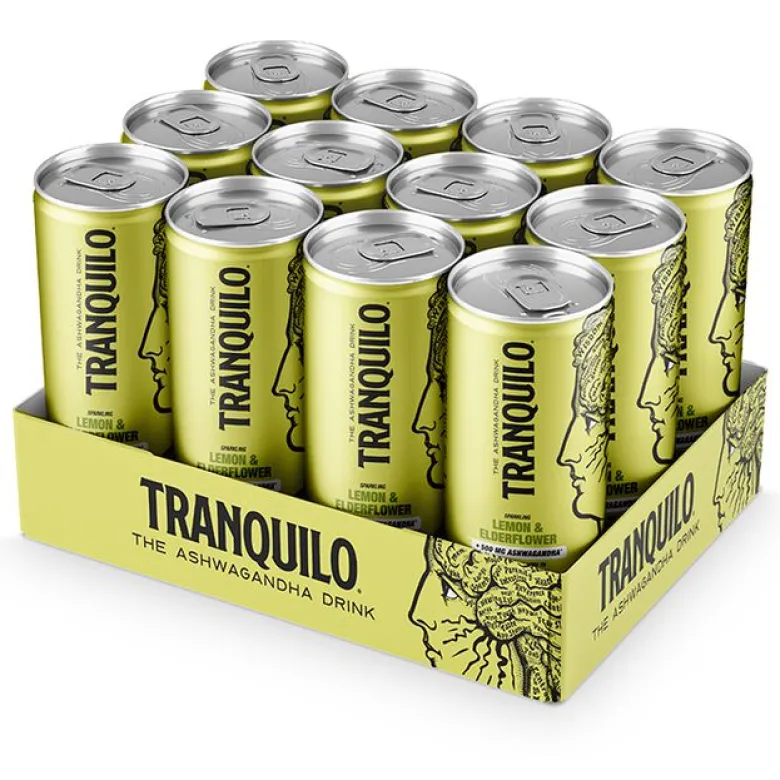 12 x Tranquilo 330 ml Citron/Fläder