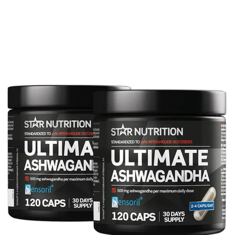 2 x Ultimate Ashwagandha 120 Kapslar