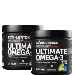 2 x Ultimate Omega-3 80% 90 kapslar