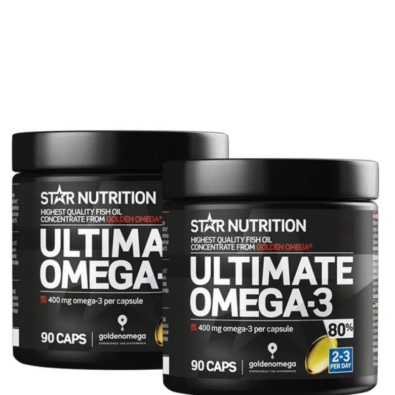 2 x Ultimate Omega-3 80% 90 kapslar