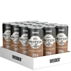 12 x Weider Protein shake, 250 ml Coffee