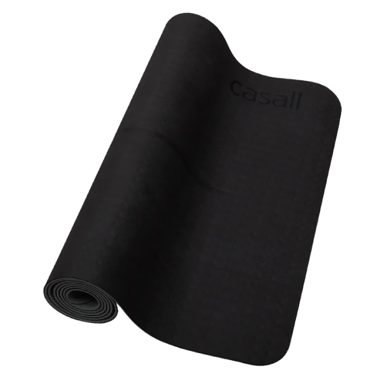 Yoga Mat Position 4mm, Black/Grey