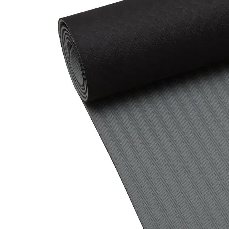 Yoga Mat Position 4mm, Black/Grey