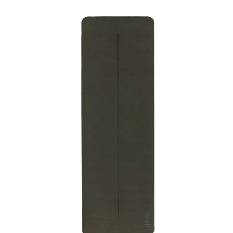 Yoga Mat Position 4mm, Forest Green/Black
