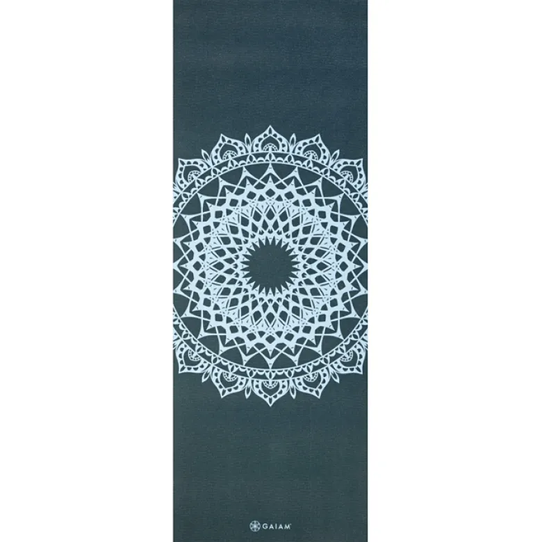 Yogamatta Blå 6 mm