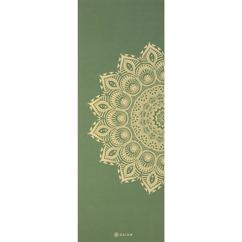 Yogamatta Grön 6 mm