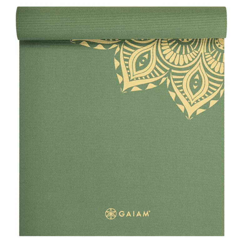 Yogamatta Grön 6 mm