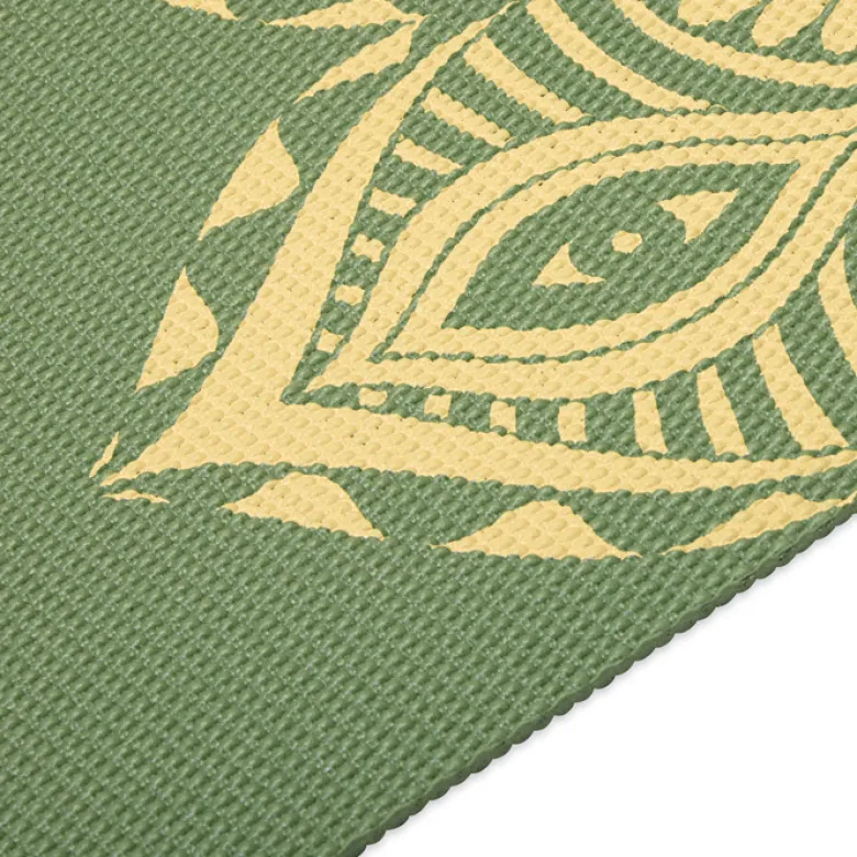 Yogamatta Grön 6 mm