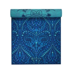 Yogamatta 6 mm Blå