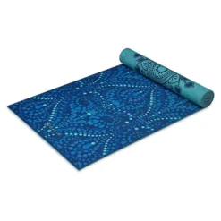 Yogamatta 6 mm Blå