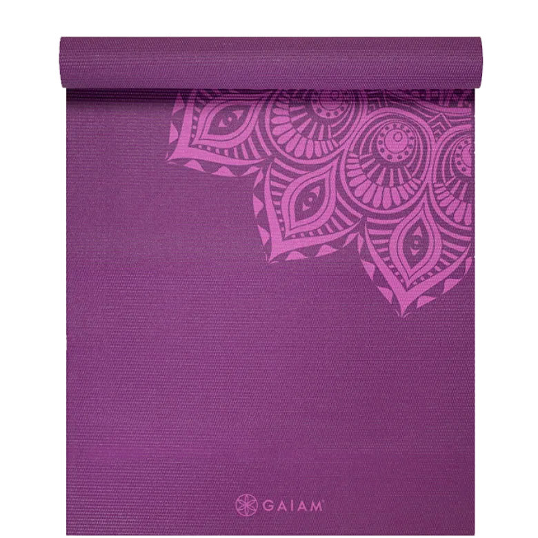 Yogamatta 6mm Purple Mandala