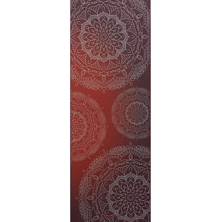 Yogamatta 6 mm Röd