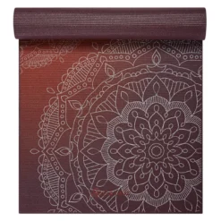 Yogamatta 6 mm Röd
