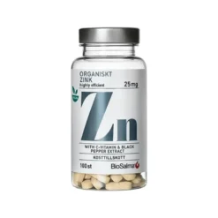 Zink 25mg + C-vitamin & Nypon 100 tabletter