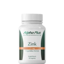 Zink 25 mg 90 kapslar