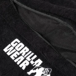 Zip Pocket Gymhandduk Svart