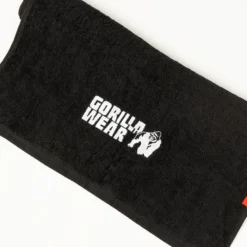 Zip Pocket Gymhandduk Svart